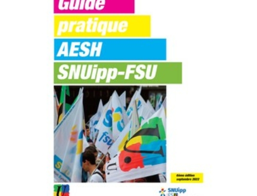 AESH : le guide pratique – mise à jour janvier 2024