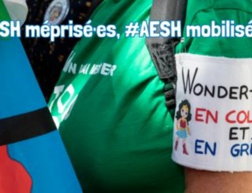 AESH mobilisées le jeudi 16 janvier !