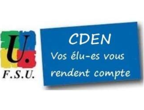 COMPTE RENDU DU CONSEIL DÉPARTEMENTAL DE L’ÉDUCATION NATIONALE (CDEN) DU 28 FÉVRIER 2025