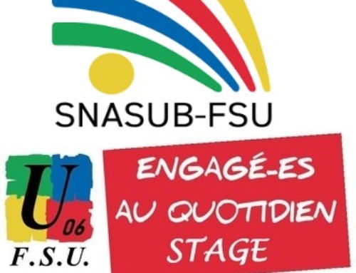 STAGE SYNDICAL : conditions de travail, les droits et les obligations de tous les personnels administratifs et techniques (BIATSS), titulaires et contractuels –