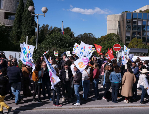 Retour en images sur la grève du 31 mars – Pour l’école, pour nos métiers, pour l’avenir