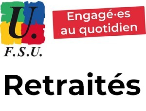 FSU/FGR/CGT mobilisés le 1er avril 2026 pour la santé des retraité·es