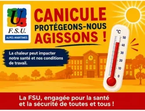 Fortes chaleurs : exigez un plan d’action pour votre établissement !